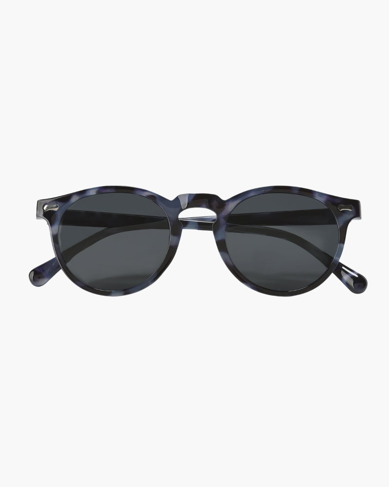 Urban Round Polarised Sunglasses – Acetate Frame - Mance Wear Grey
