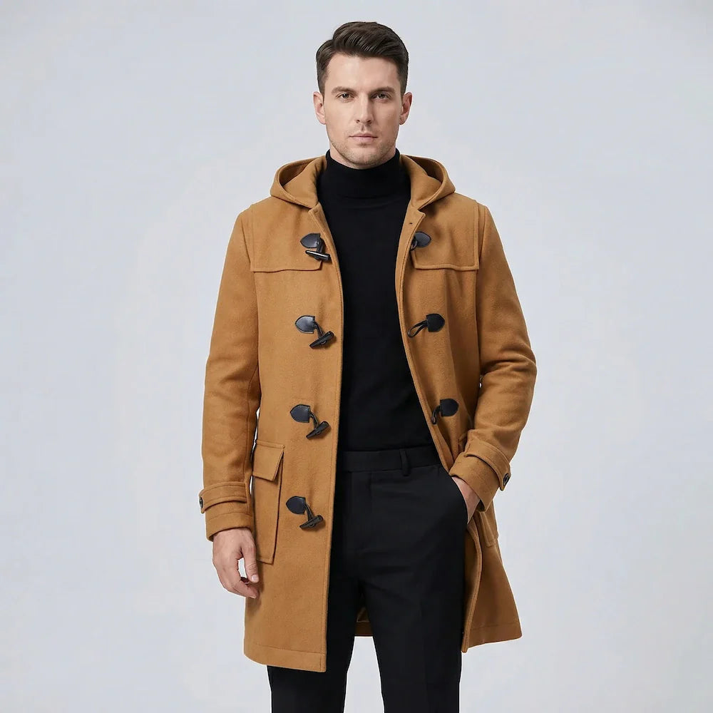 Coat Toggle Wool Bristol - Mance Wear Yellow / M