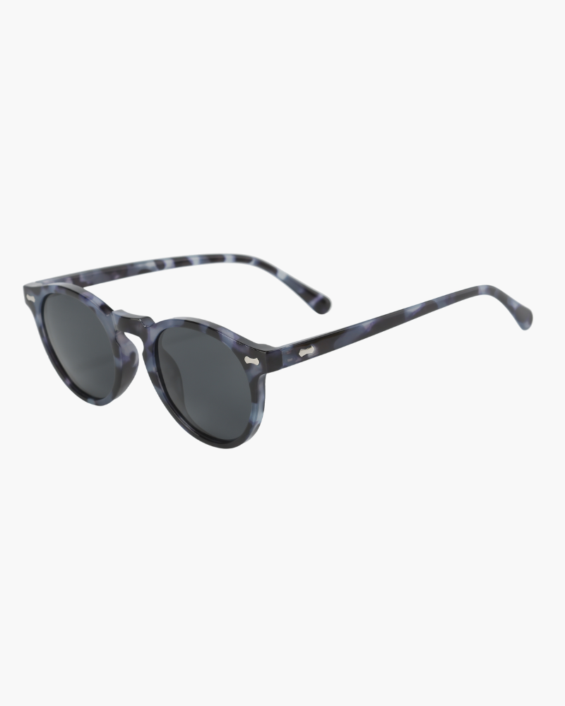 Urban Round Polarised Sunglasses – Acetate Frame - Mance Wear Transparant