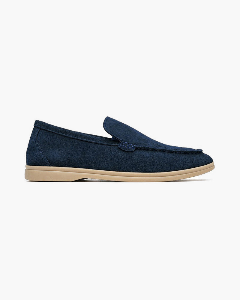 Suede Loafers - Mance Wear Caramel / 4