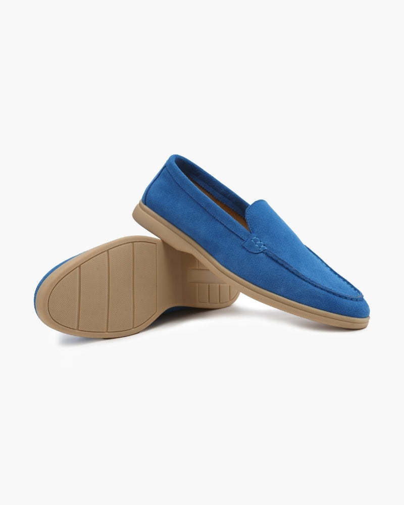 Suede Loafers - Mance Wear Caramel / 4