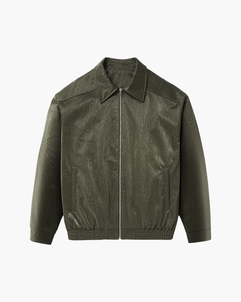 Men’s Lightweight Zip-Front Jacket - Mance Wear Green / M