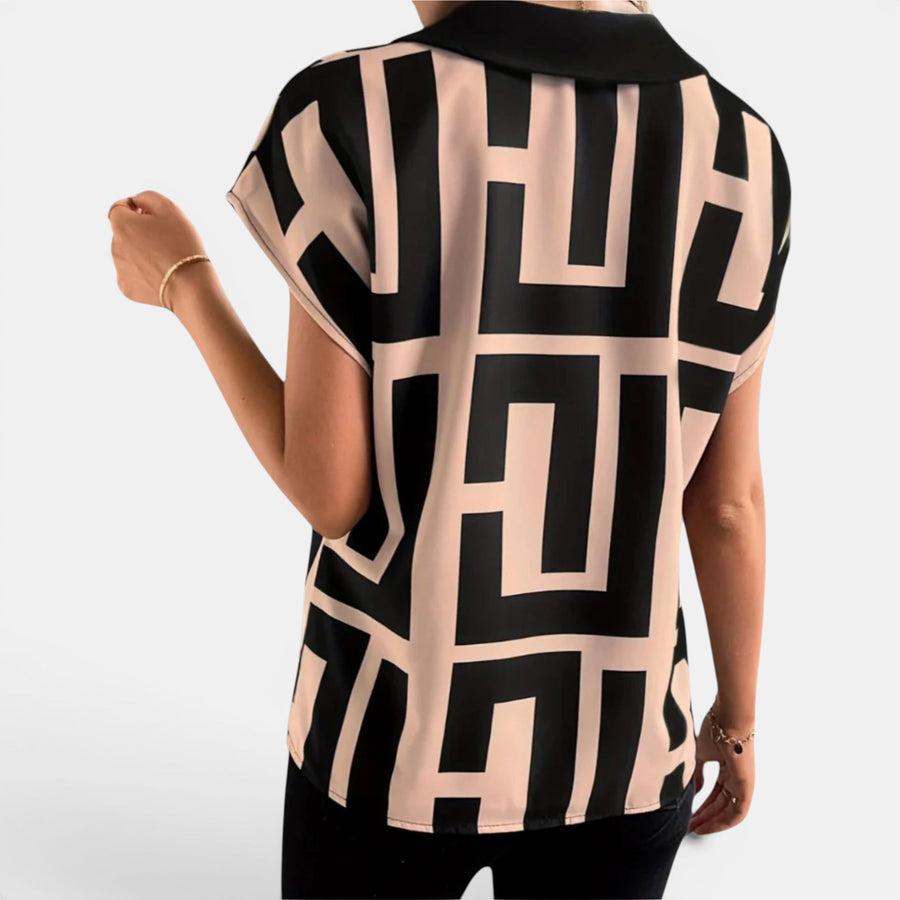 Statement Geometric Print