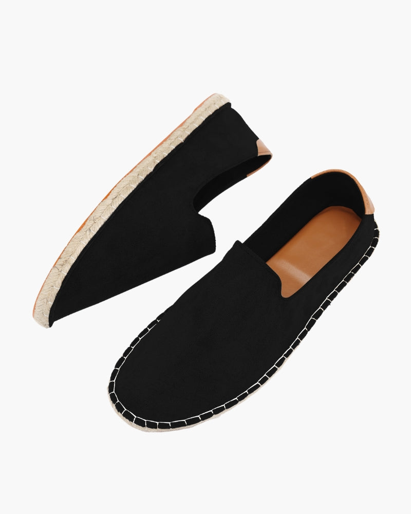 Sorrento Suede Espadrille - Mance Wear Black / 38