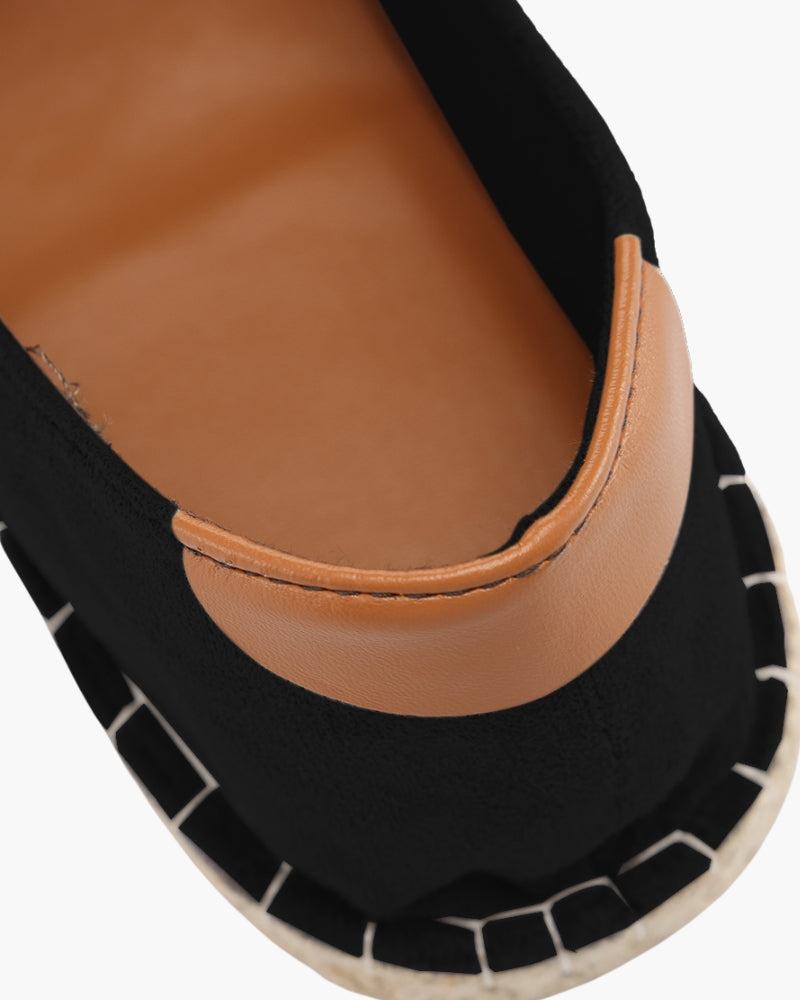 Sorrento Suede Espadrille - Mance Wear Black / 38