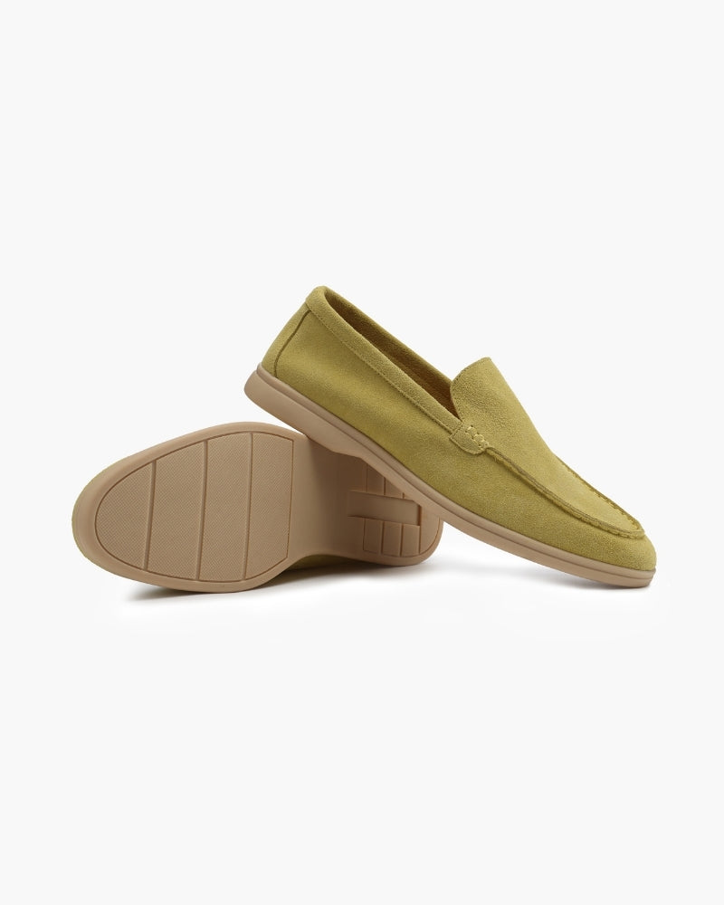 Suede Loafers - Mance Wear Caramel / 4