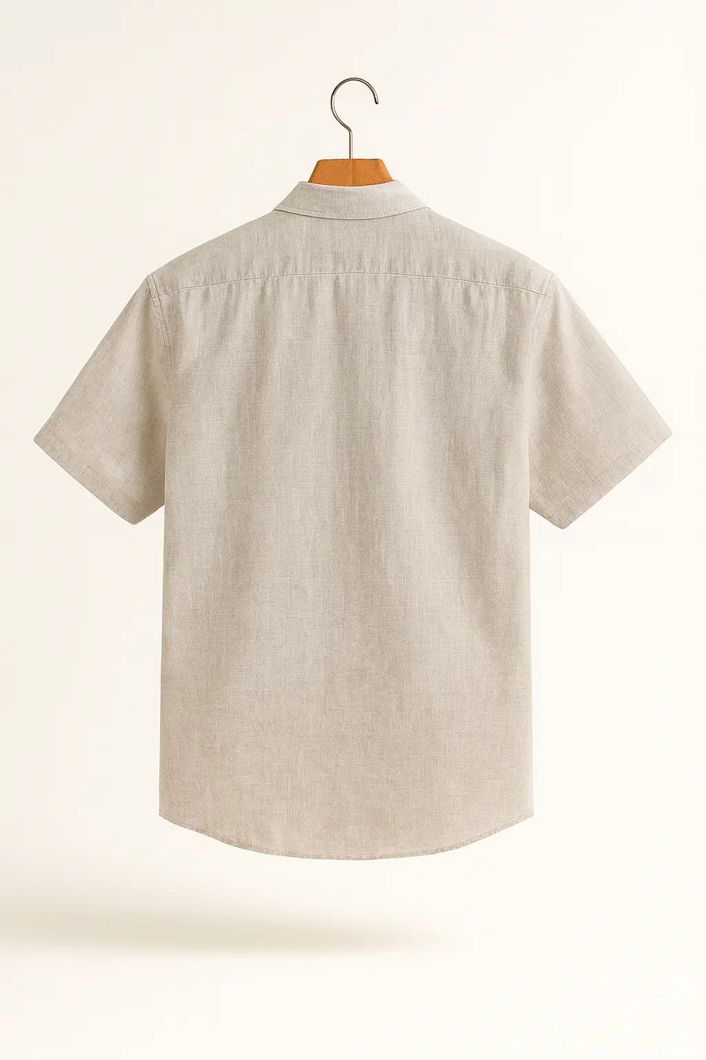 Essential Linen-Blend Short Sleeve Shirt