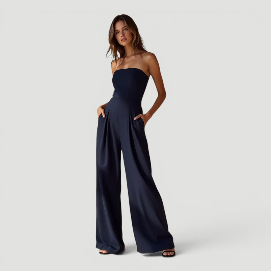 Elegant Strapless Silhouette