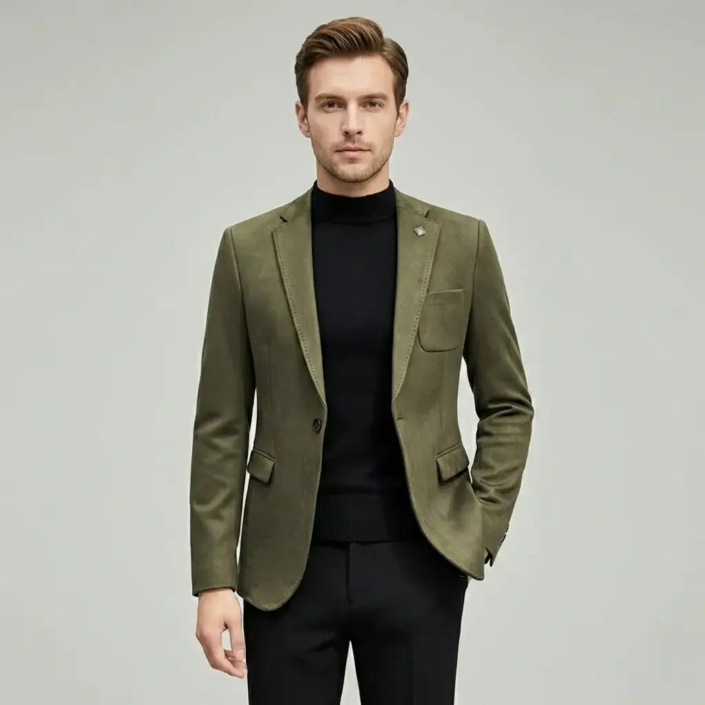 Blazer Suede Urban Hayden - Mance Wear Khaki / S