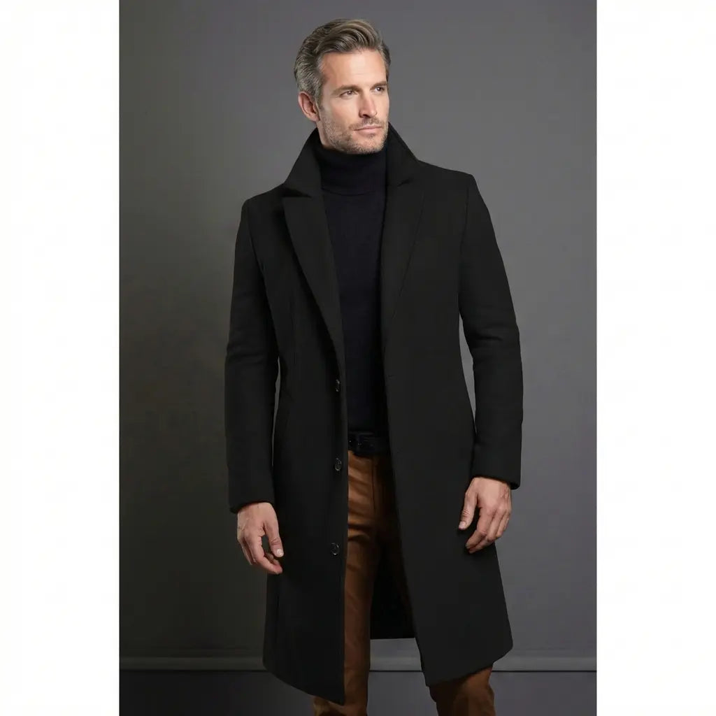 Coat Wool Executive Regent - Mance Wear Black / S