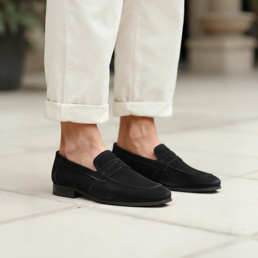 Refined Suede Craftsmanship