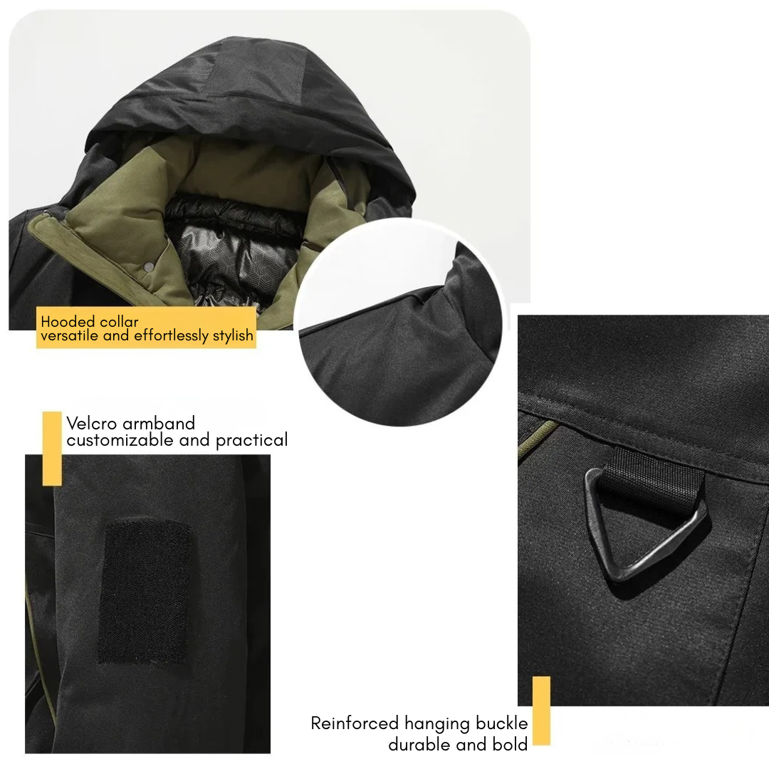 Jacket Arctic Storm Helios - Mance Wear Green / S