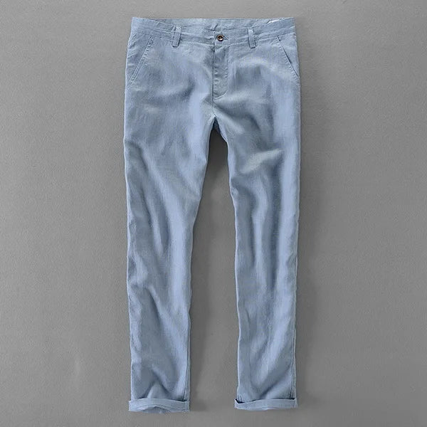 Pants Linen Classic Ares - Mance Wear Light Blue / 30