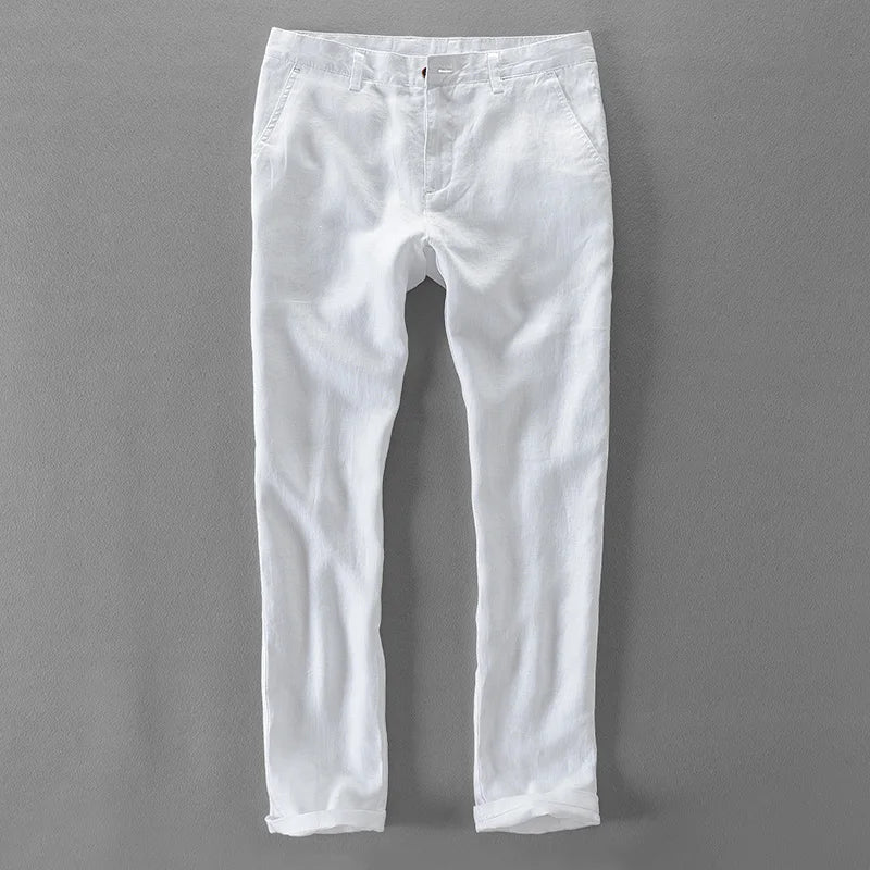 Pants Linen Classic Ares - Mance Wear White / 30