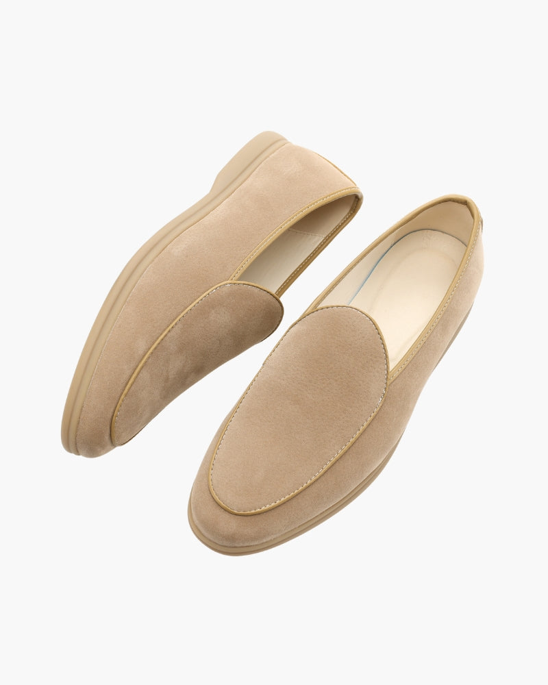 Mansfield Velvet Loafer - Mance Wear Beige / 38