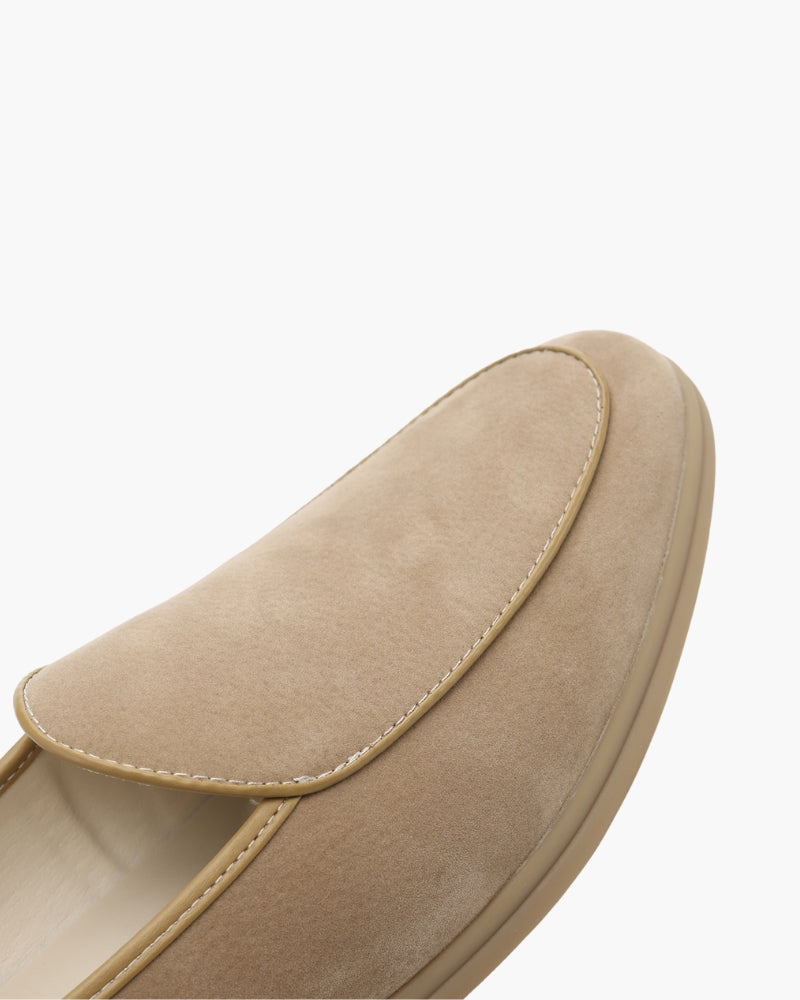 Mansfield Velvet Loafer - Mance Wear Beige / 38