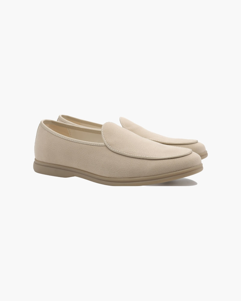 Mansfield Velvet Loafer - Mance Wear Beige / 38