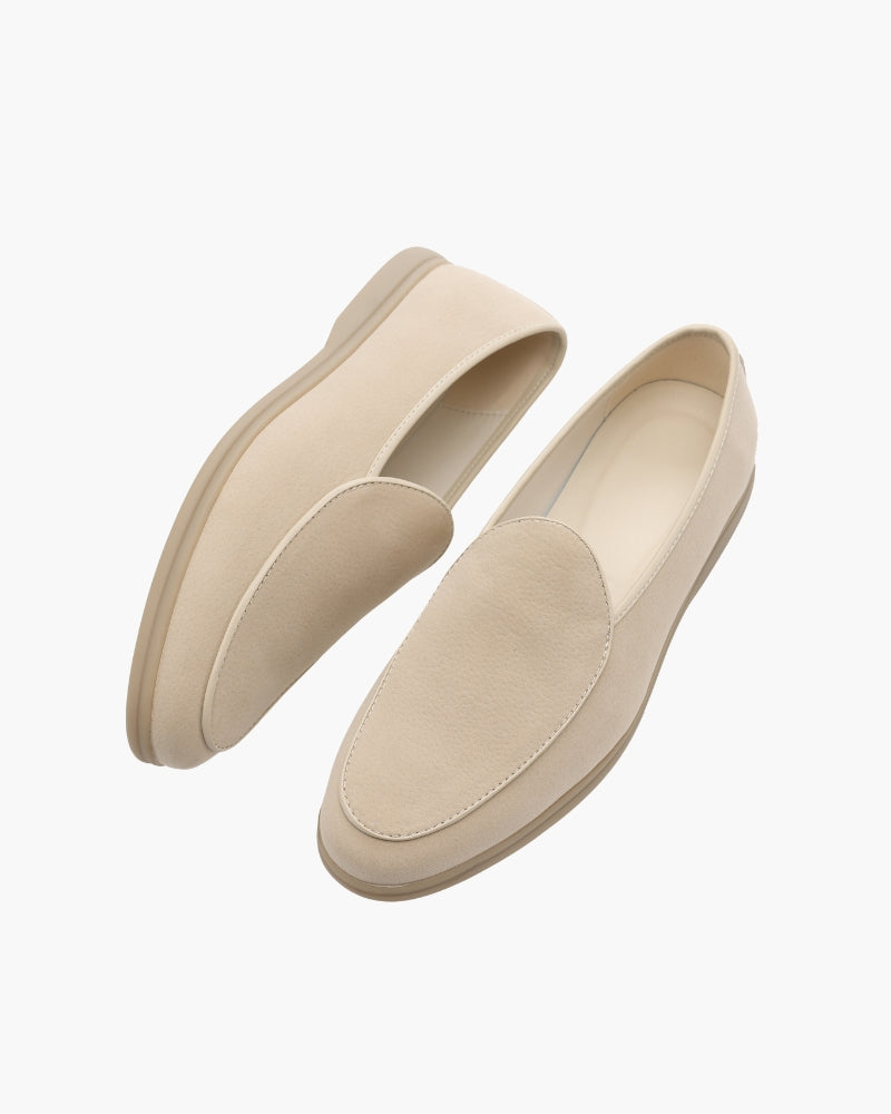 Mansfield Velvet Loafer - Mance Wear Beige / 38
