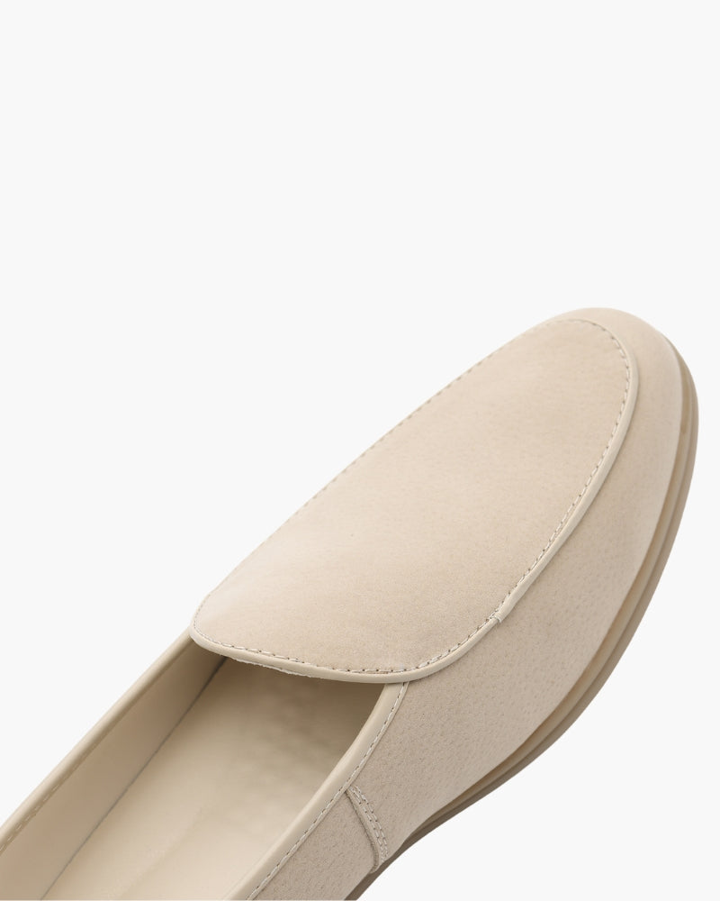 Mansfield Velvet Loafer - Mance Wear Beige / 38