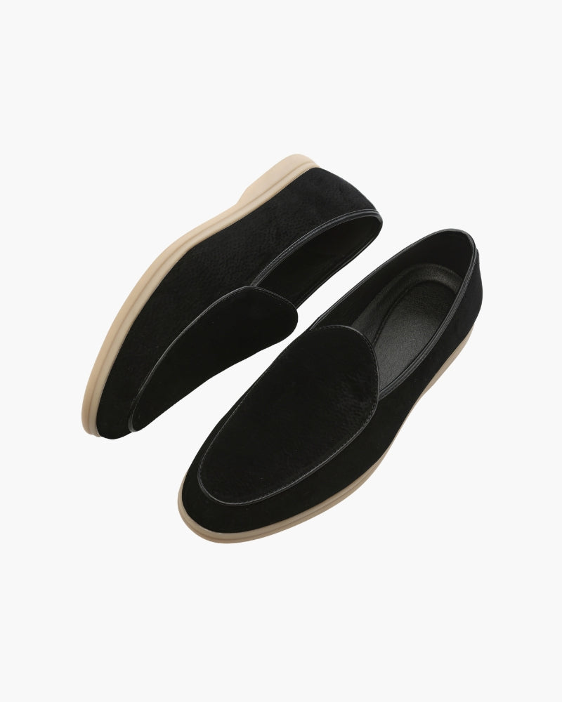 Mansfield Velvet Loafer - Mance Wear Beige / 38