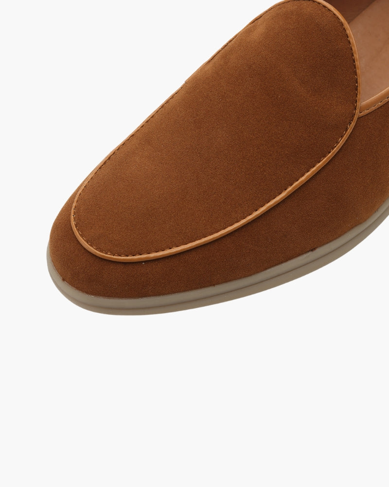 Mansfield Velvet Loafer - Mance Wear Beige / 38
