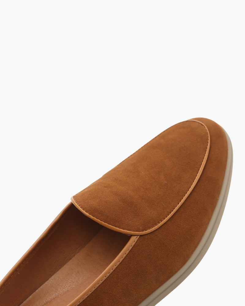 Mansfield Velvet Loafer - Mance Wear Beige / 38