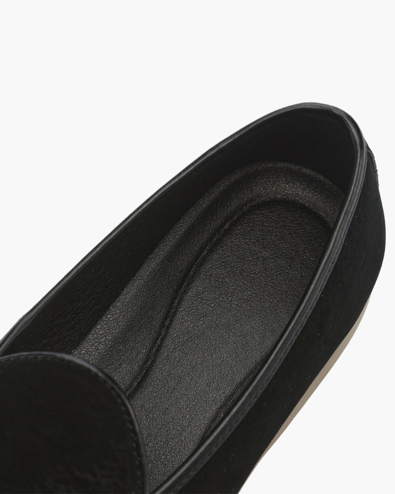 Mansfield Velvet Loafer - Mance Wear Beige / 38
