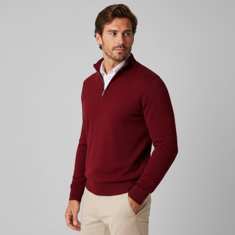 Versatile Quarter-Zip Styling