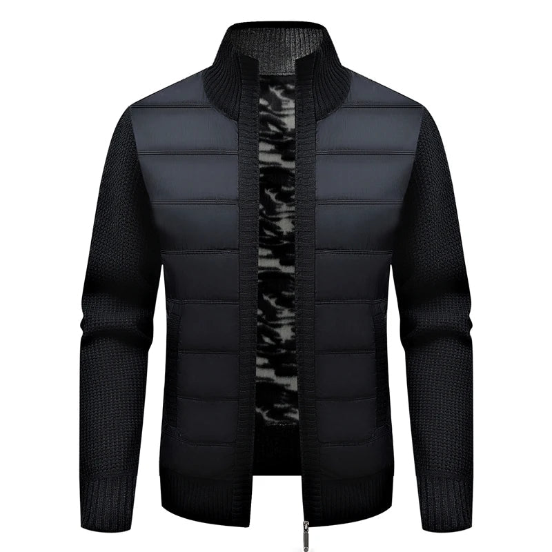 Jacket Hybrid Knit Ares - Mance Wear Black / M