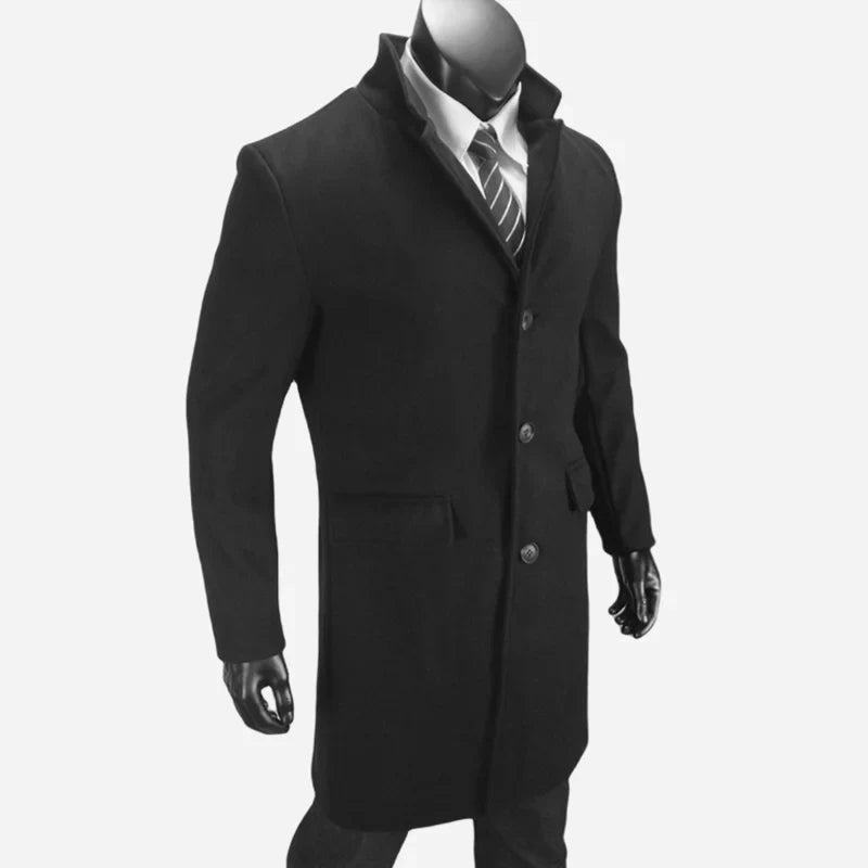 Coat Wool Heritage Alden - Mance Wear Black / M