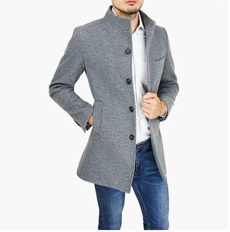 Coat Tactical Wool Hayden - Mance Wear Gray / M
