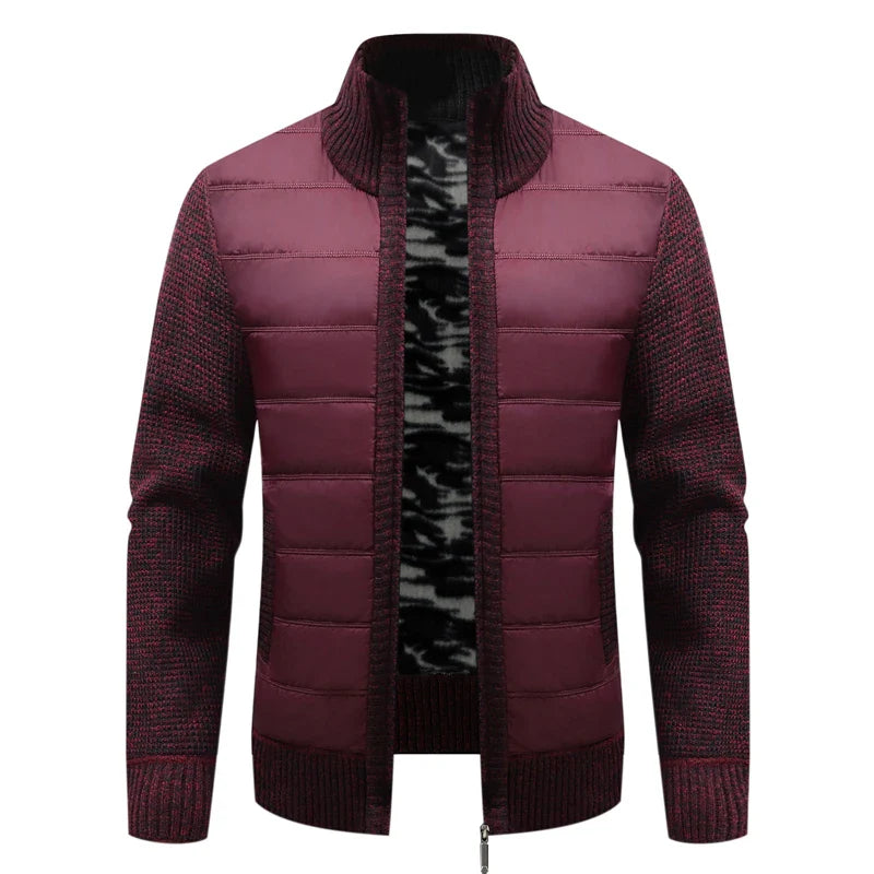 Jacket Hybrid Knit Ares - Mance Wear Red / M