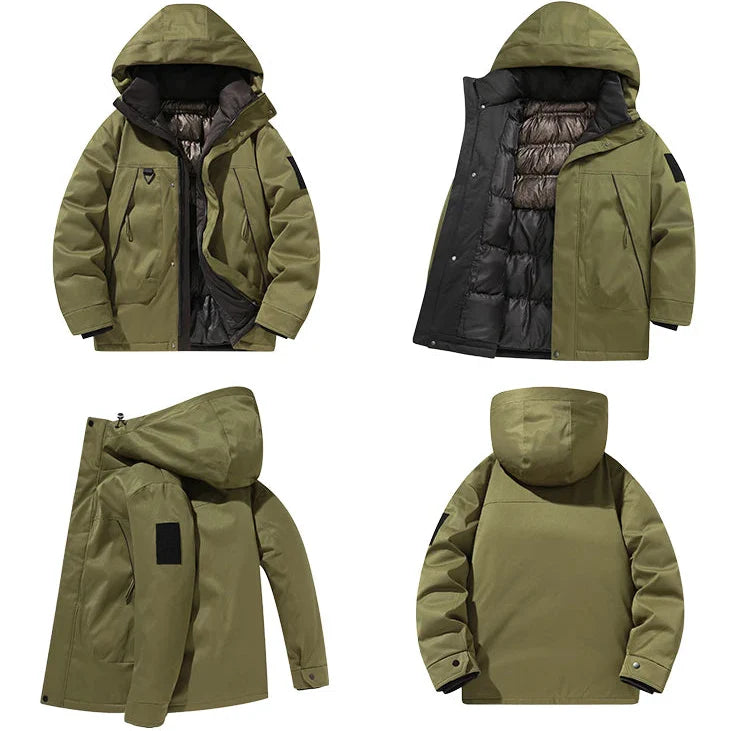 Jacket Arctic Storm Helios - Mance Wear Green / S