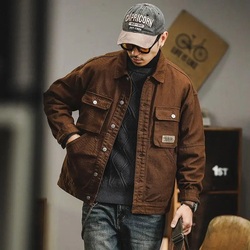 Jacket Corduroy Retro Mason