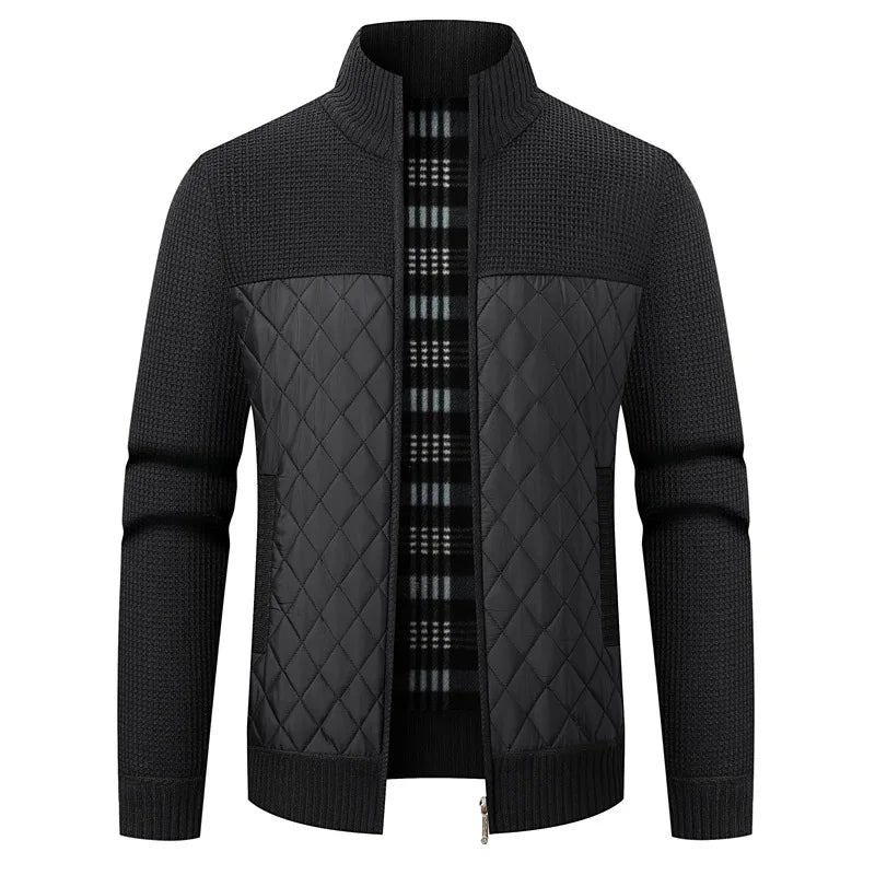 Jacket Hybrid Knit Ares - Mance Wear New Black / M
