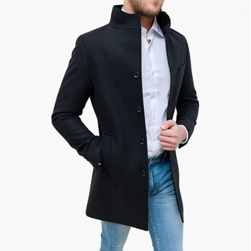 Coat Tactical Wool Hayden - Mance Wear Black / M