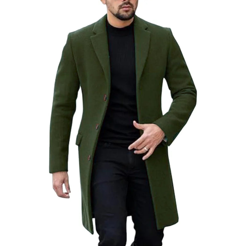 Coat Wool Heritage Alden - Mance Wear Army Green / M