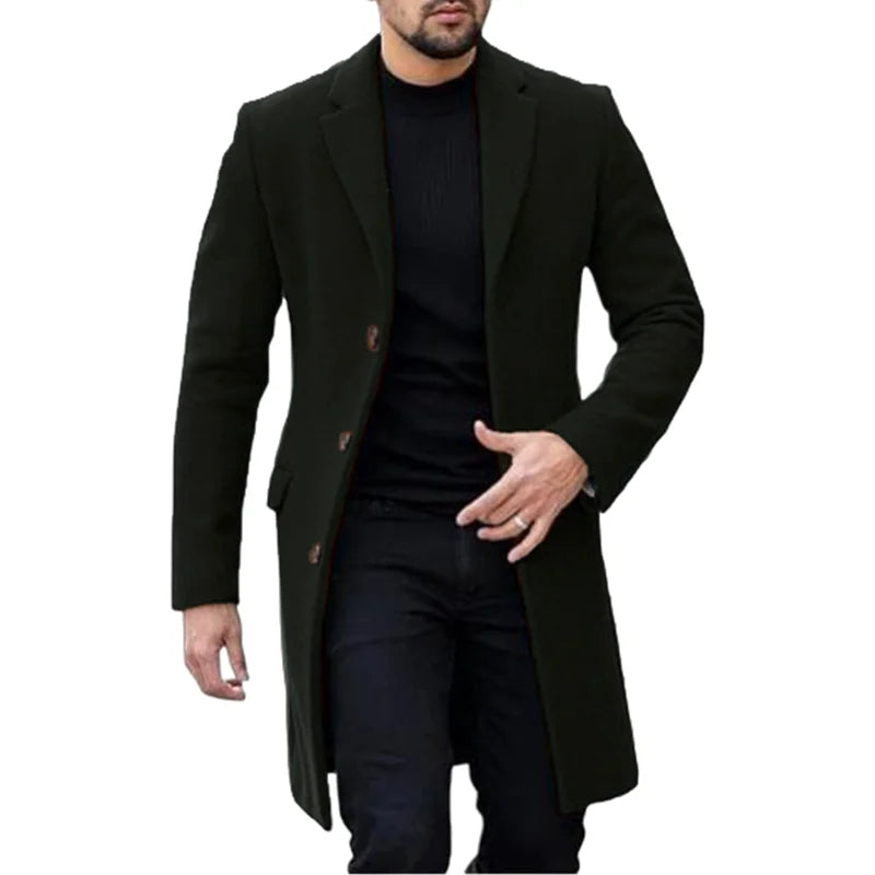 Coat Wool Heritage Alden - Mance Wear Army Green / M