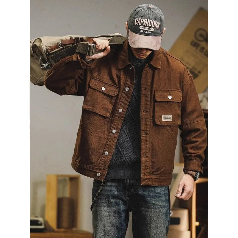 Jacket Corduroy Retro Mason