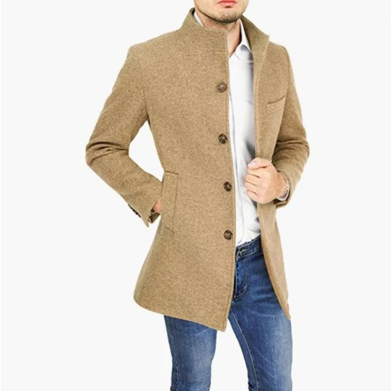 Coat Tactical Wool Hayden - Mance Wear Khaki / M