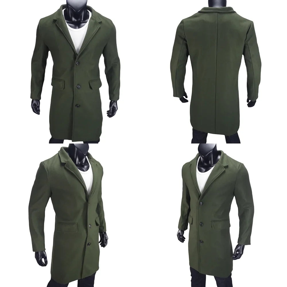 Coat Wool Heritage Alden - Mance Wear Army Green / M