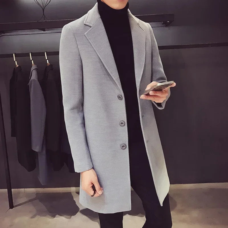 Coat Wool Minimal Alden
