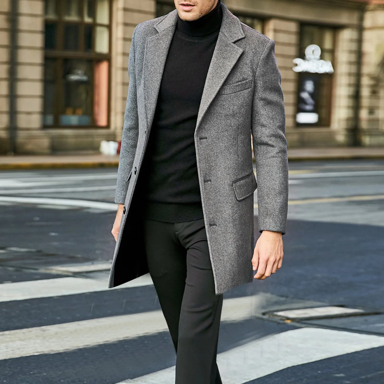 Coat Wool Classic Regent - Mance Wear Gray / M