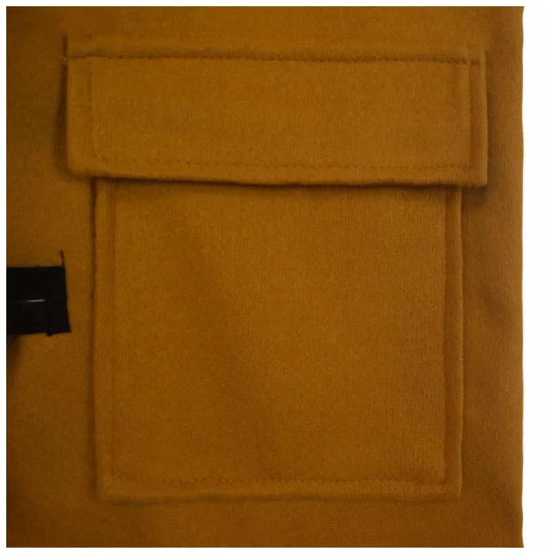 Coat Toggle Wool Bristol - Mance Wear Yellow / M