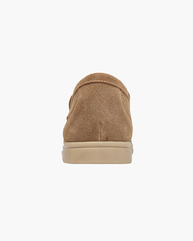Suede Loafers - Mance Wear Caramel / 4