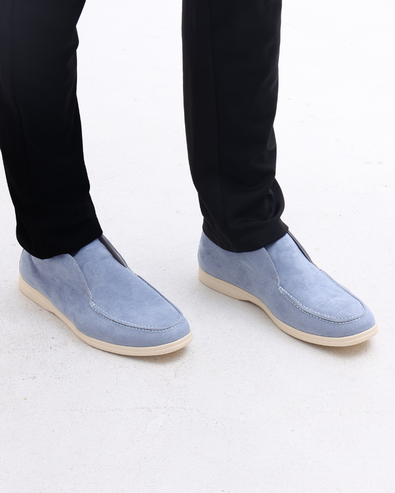 Heritage Suede Mid-Cut Loafers