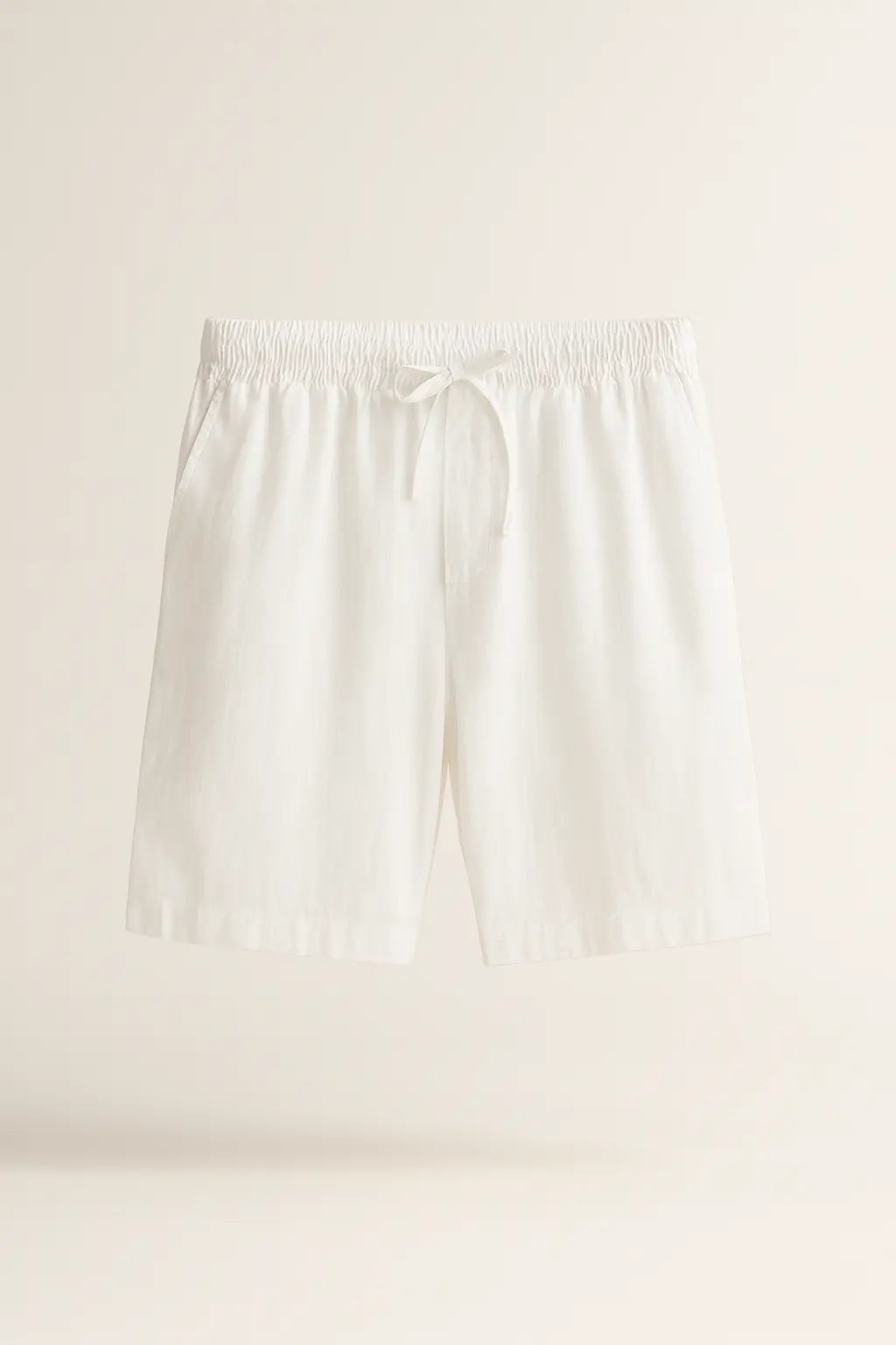 Essential Linen-Blend Drawstring Shorts