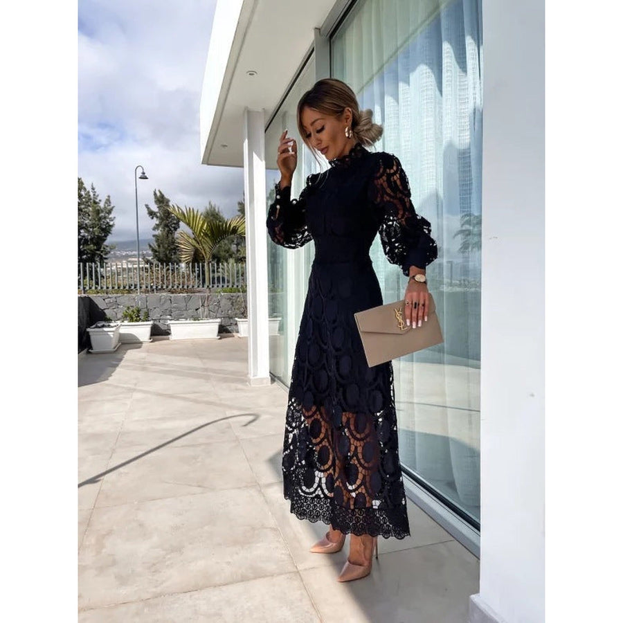 Graceful Puff Sleeves