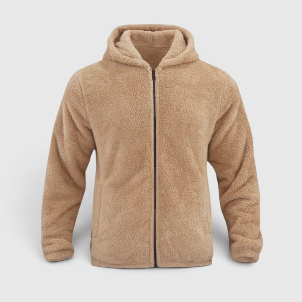 Jasper Hooded Teddy Jacket