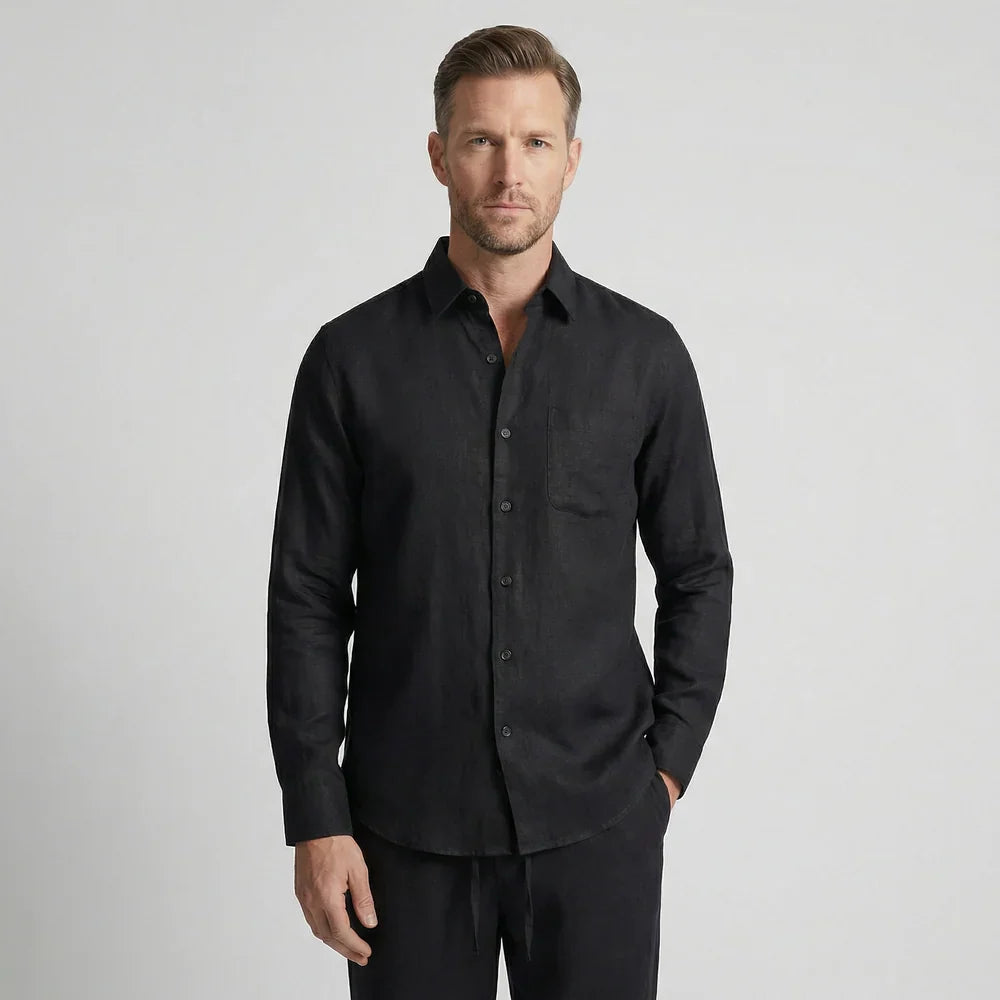 Linen Lifestyle Set – Black & Black - Mance Wear S